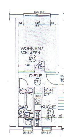 Wohnung zur Miete 160 € 1 Zimmer 31 m²<br/>Wohnfläche EG<br/>Geschoss ab sofort<br/>Verfügbarkeit Noitzscher Str. 26 Hohenprießnitz Zschepplin 04838