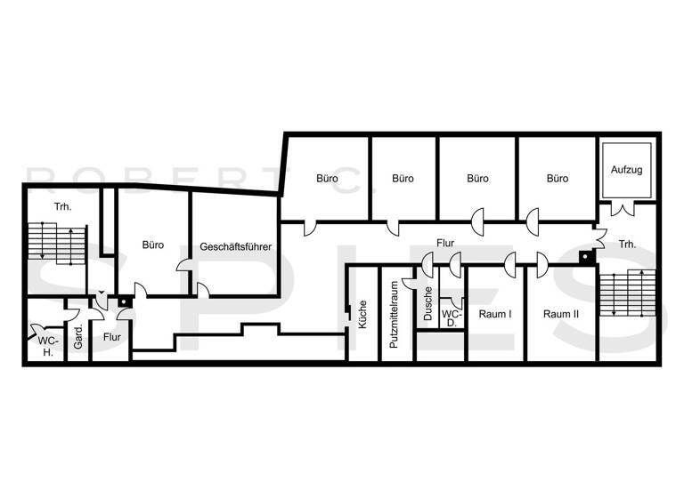 Bürofläche zur Miete 18 € 376 m² Bürofläche teilbar ab 182 m² Altstadt Bremen 28195