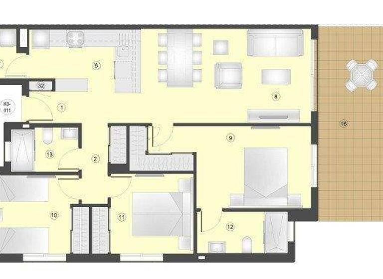 Wohnung zum Kauf 254.500 € 114 m² Mar de Pulpi, Almería