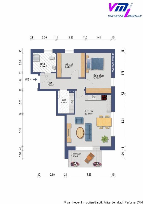 Wohnung zur Miete 889 € 3 Zimmer 74,1 m²<br/>Wohnfläche 1.<br/>Geschoss 01.06.2025<br/>Verfügbarkeit Straelen Straelen 47638