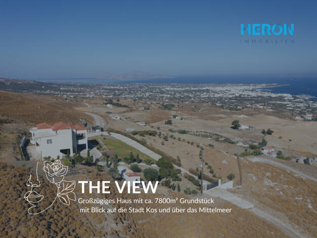 Einfamilienhaus zum Kauf 450.000 € 5 Zimmer 100 m² 7.800 m² Grundstück Psalidi, Kos 85300