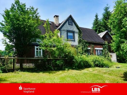 Einfamilienhaus zum Kauf 99.000 € 4 Zimmer 100 m² 4.620 m² Grundstück Oberbrambach Bad Brambach 08648