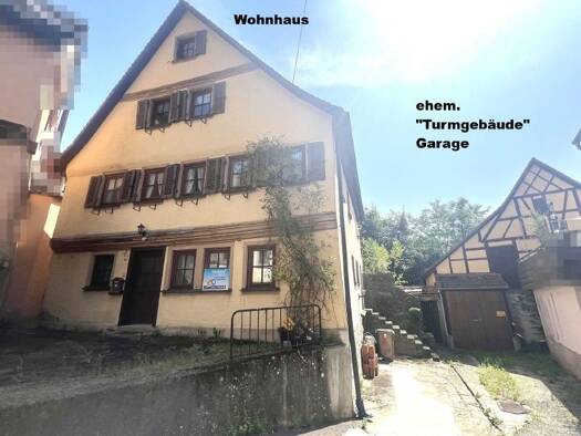 Einfamilienhaus zum Kauf 145.000 € 9 Zimmer 160 m² 267 m² Grundstück Langenburg Langenburg 74595