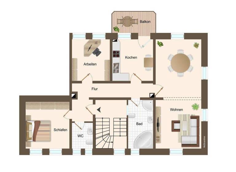 Wohnung zum Kauf 221.000 € 3 Zimmer 85 m² 1. Geschoss Lockwitz Dresden 01259