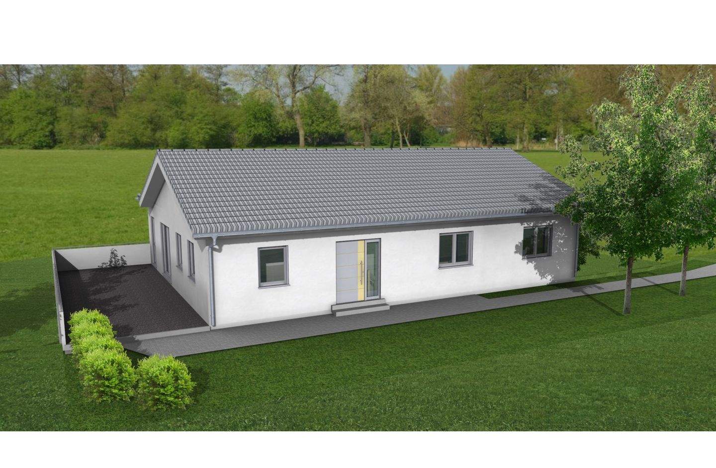 Immobilie in Veitshöchheim - Fertig projektiertes 200 m² Haus mit Einliegerwohnung inkl. 700 m² Grundstück & Doppelgarage - Bild 1