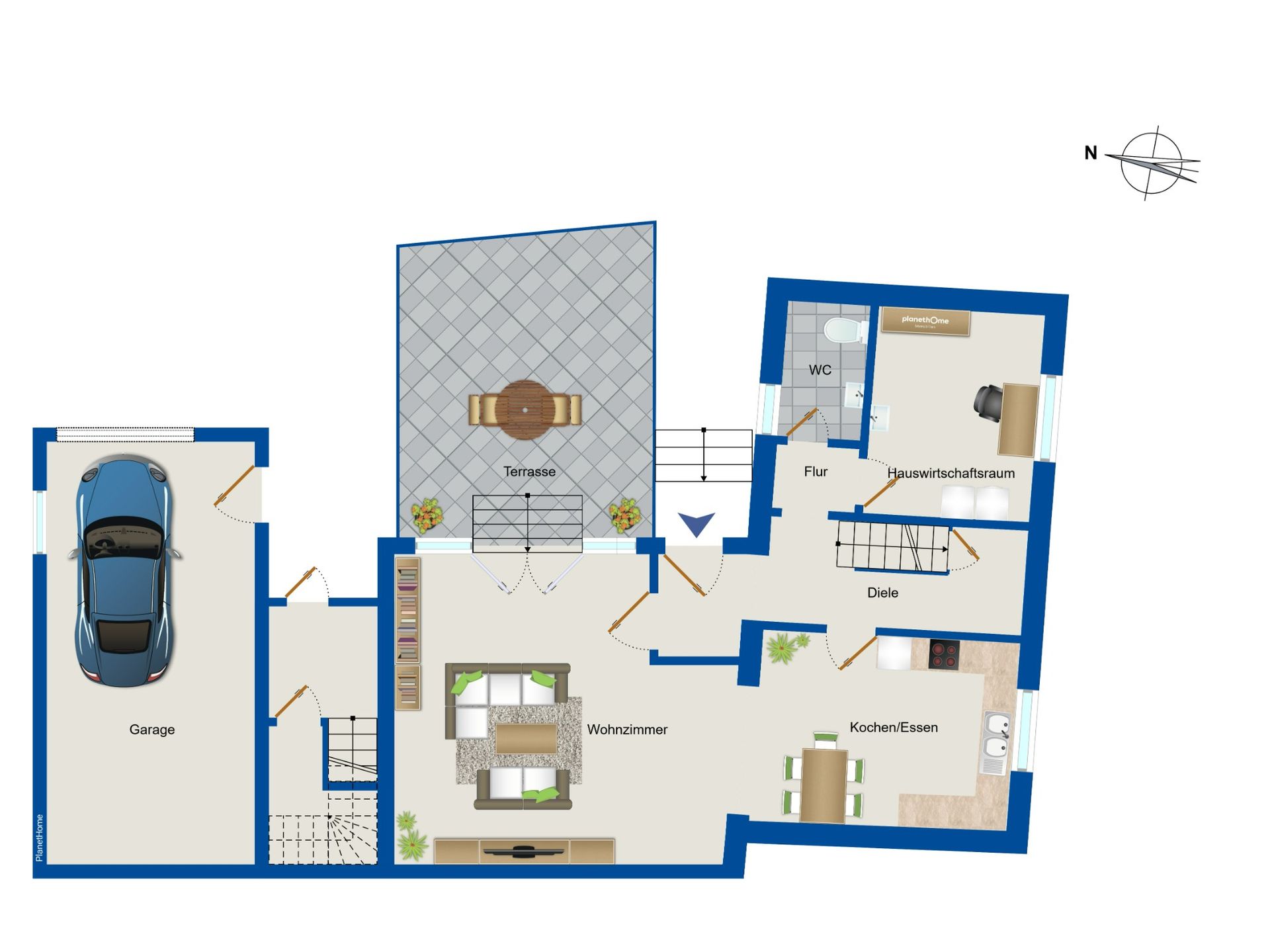 Einfamilienhaus zum Kauf 450.000 € 7 Zimmer 196 m²<br/>Wohnfläche 362 m²<br/>Grundstück Oelinghoven Königswinter 53639