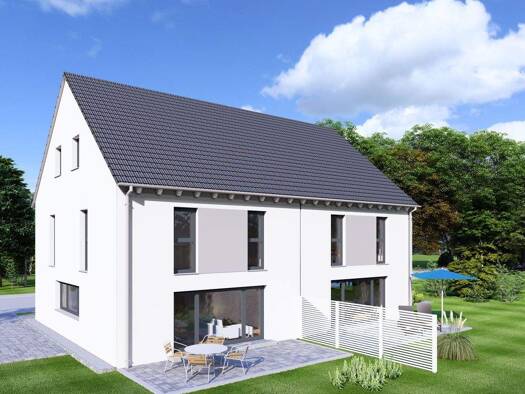 Doppelhaushälfte zum Kauf 797.800 € 5 Zimmer 130 m² 367 m² Grundstück frei ab 01.09.2027 Dechsendorf Erlangen 91056