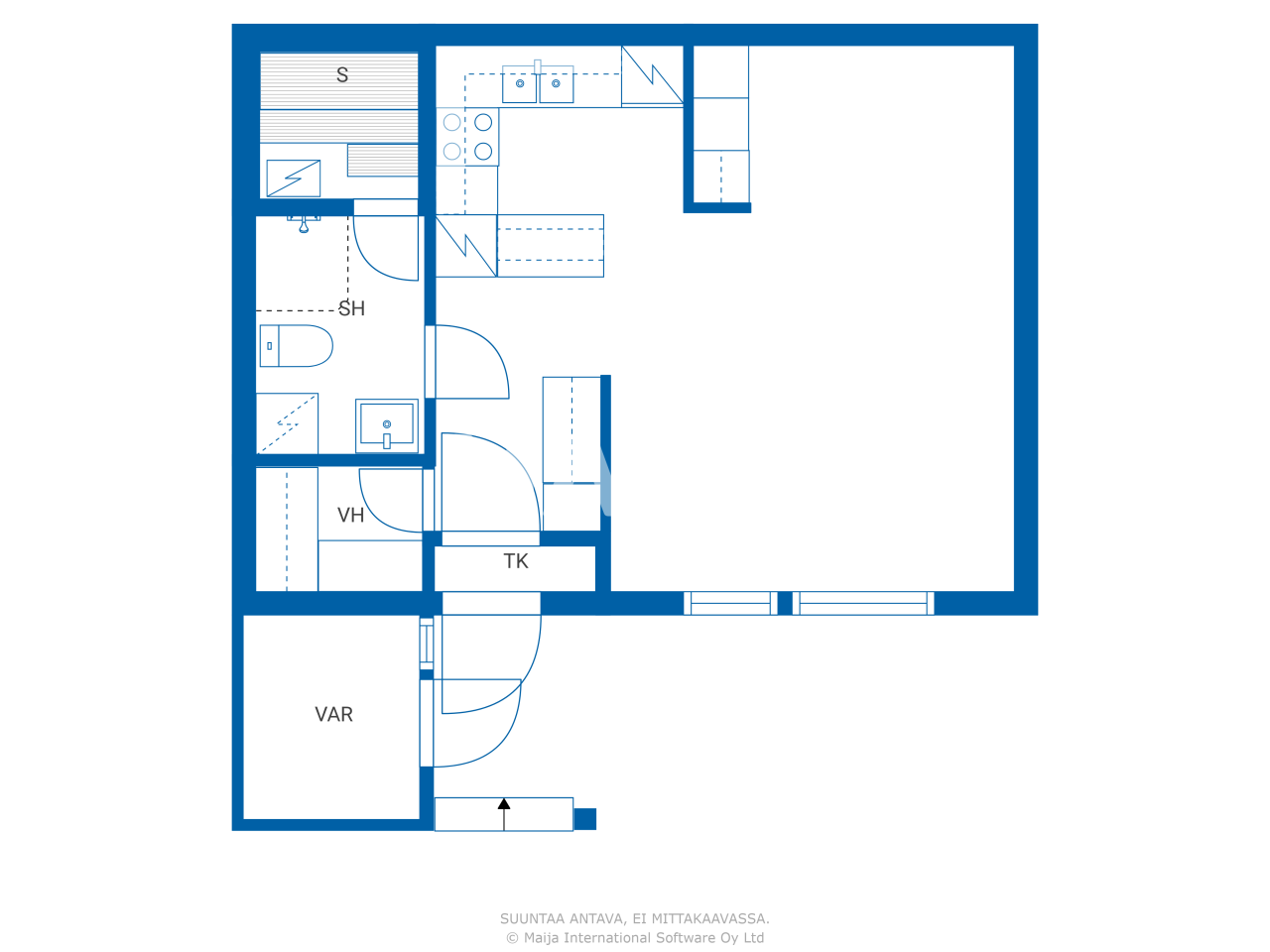 Reihenmittelhaus zum Kauf 47.000 € 1 Zimmer 37 m²<br/>Wohnfläche 7.626 m²<br/>Grundstück Pajatie 6 Loviisa 07880