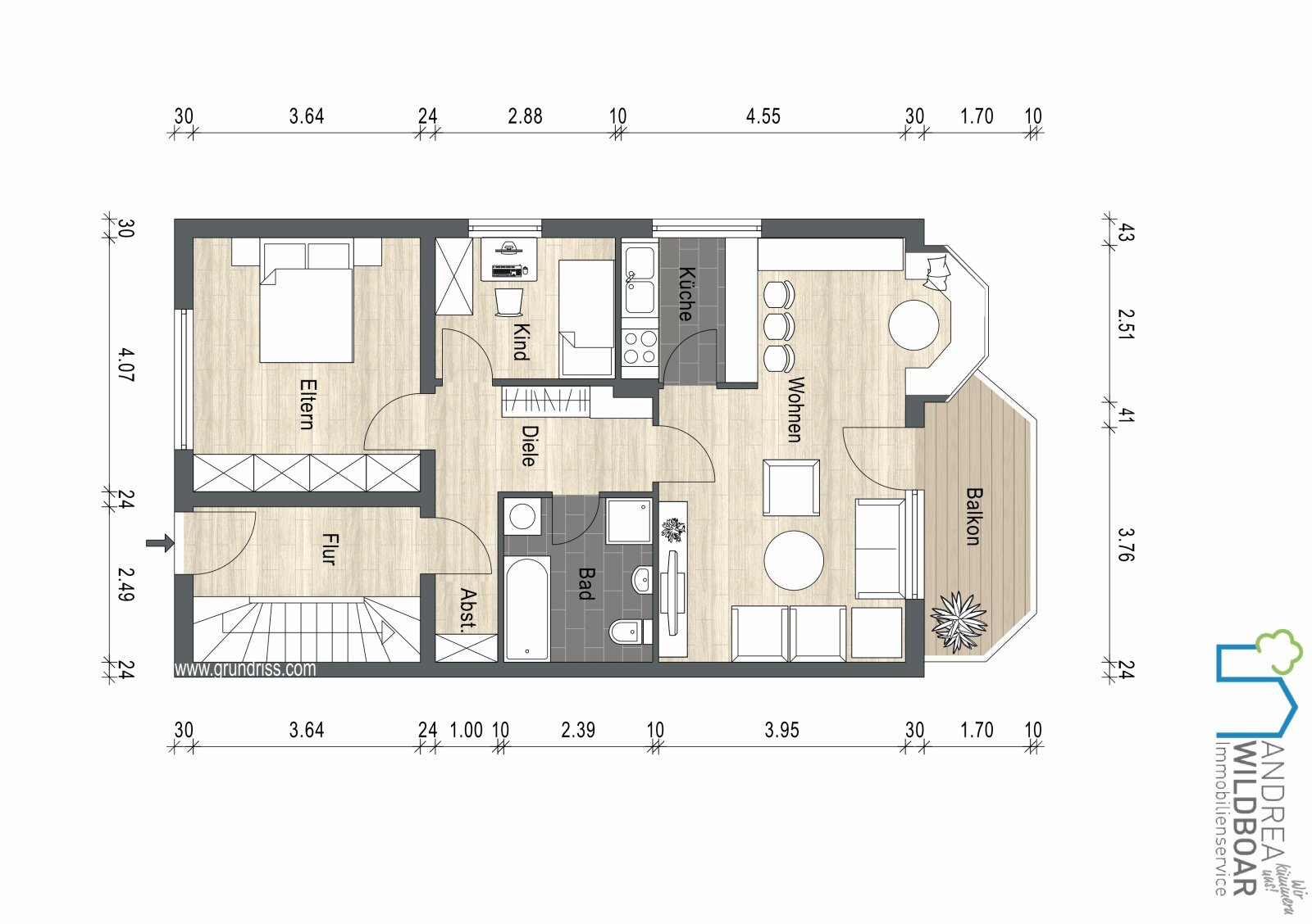 Wohnung zum Kauf 279.000 € 3,5 Zimmer 70 m²<br/>Wohnfläche 1.<br/>Geschoss ab sofort<br/>Verfügbarkeit Dätzingen Grafenau-Dätzingen 71120