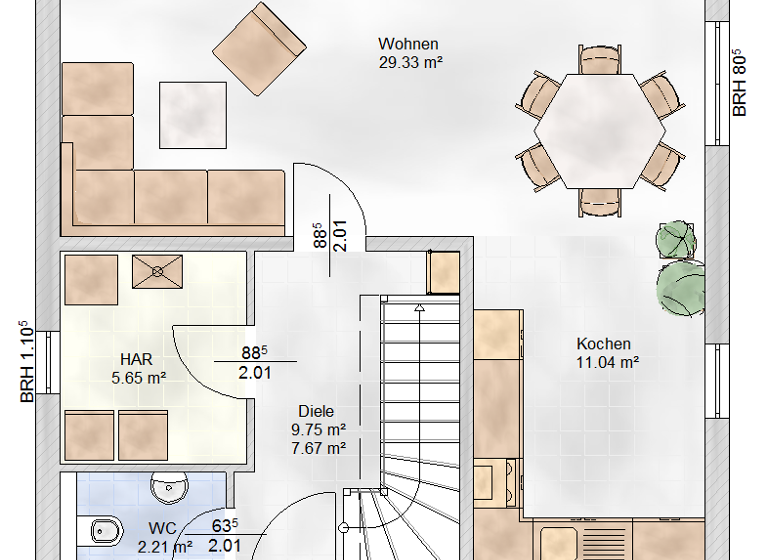 Einfamilienhaus zum Kauf provisionsfrei 378.500 € 4 Zimmer 109 m² 569 m² Grundstück Ohorn 01896