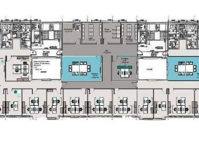 Bürofläche zur Miete provisionsfrei 12 € 1.090,2 m² Bürofläche teilbar ab 324,7 m² Nieder-Eschbach Frankfurt am Main 60437