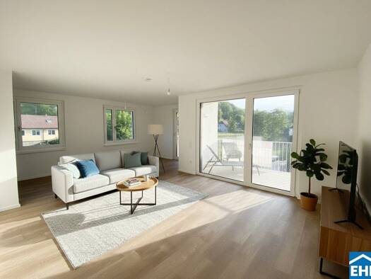 Wohnung zur Miete - Erstbezug 771 € 3 Zimmer 75,9 m² 1. Geschoss Rebhuhnstraße Michelhausen 3451