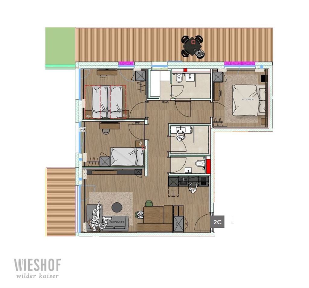 Wohnung zum Kauf als Kapitalanlage geeignet 625.508 € 4 Zimmer 80,3 m²<br/>Wohnfläche Söll 6306