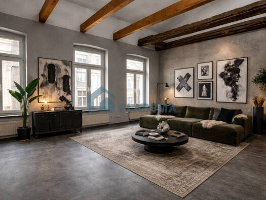 Loft zur Miete 1.860 € 4 Zimmer 106,1 m² 2. Geschoss frei ab sofort Arsenalstr. 7 Paulsstadt Schwerin 19053