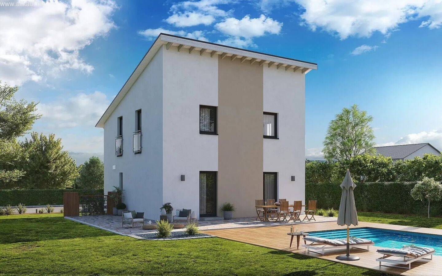 Immobilie in Freystadt - HOME 2 - Ihr modernes Einfamilienhaus für großzügiges Familienleben inklusive Baugrundstück - Bild 2