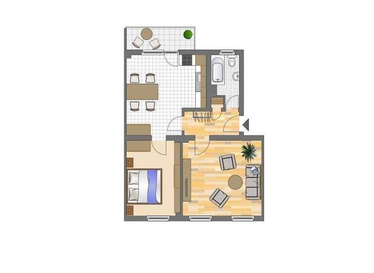 Wohnung zur Miete 479 € 2,5 Zimmer 58,9 m² 3. Geschoss Ückendorfer Straße 93 Ückendorf Gelsenkirchen 45886