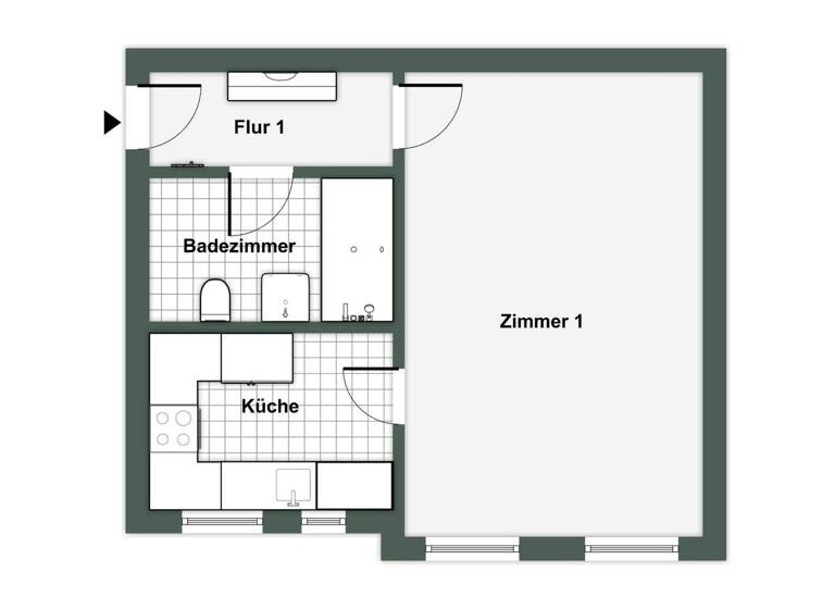 Studio zum Kauf 230.000 € 1 Zimmer 38 m² 4. Geschoss Friedrichshain Berlin 10247