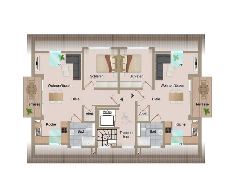 Wohnung zur Miete - Erstbezug 850 € 2 Zimmer 57,4 m² Kirchhausen Heilbronn / Kirchhausen 74078