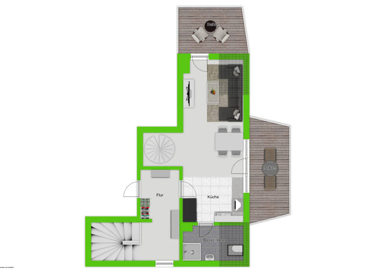 Wohnung zum Kauf 349.000 € 3 Zimmer 61 m² Prerow 18375