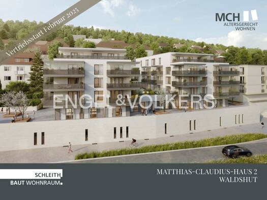 Wohnung zum Kauf 477.719 € 3 Zimmer 94 m² 2. Geschoss Waldshut Waldshut-Tiengen 79761