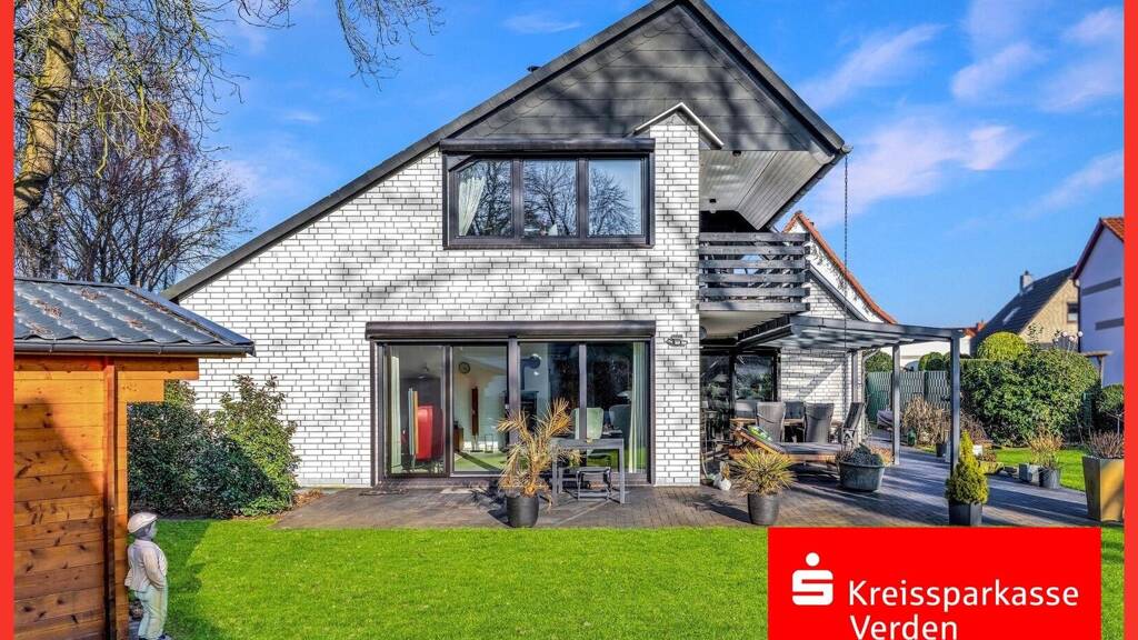 Einfamilienhaus zum Kauf 675.000 € 4 Zimmer 167 m² 697 m² Grundstück Bierden Achim 28832
