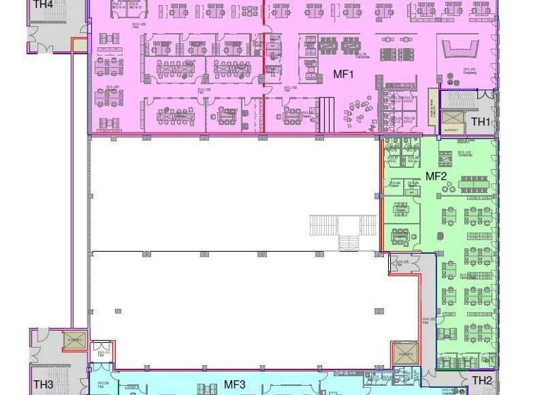 Bürogebäude zur Miete provisionsfrei 10 € 1.524,4 m² Bürofläche teilbar ab 358 m² Mögeldorf Nürnberg 90482