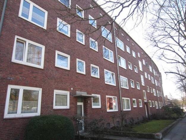 Wohnung zur Miete 743 € 2,5 Zimmer 57,6 m² 1. Geschoss frei ab 17.11.2026 Lämmersieth 68 Barmbek-Nord Hamburg 22305