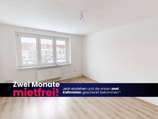 Wohnung zur Miete 299 € 3 Zimmer 59 m² 1. Geschoss frei ab 01.09.2026 Nordstraße 14 A Lutherstadt Wittenberg Wittenberg 06886