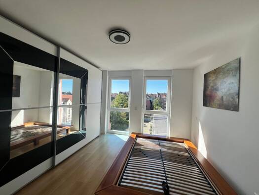 Wohnung zur Miete 1.100 € 2 Zimmer 62 m² Geschoss 5/6 frei ab sofort Karolinenstraße 52 a Südstadt Fürth 90763