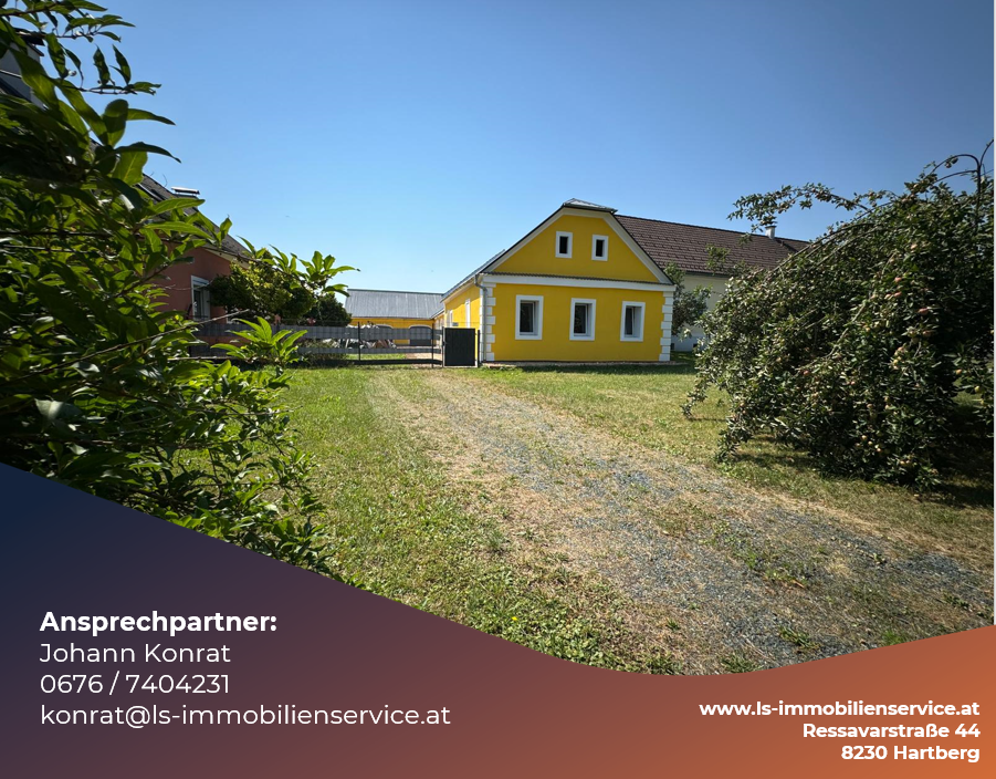 Bauernhaus zum Kauf 149.000 € 2 Zimmer 70 m²<br/>Wohnfläche 1.050 m²<br/>Grundstück Heiligenkreuz im Lafnitztal 7561