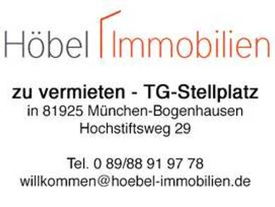 Tiefgaragenstellplatz zur Miete 80 € Hochstiftsweg 29 Bogenhausen München 81925