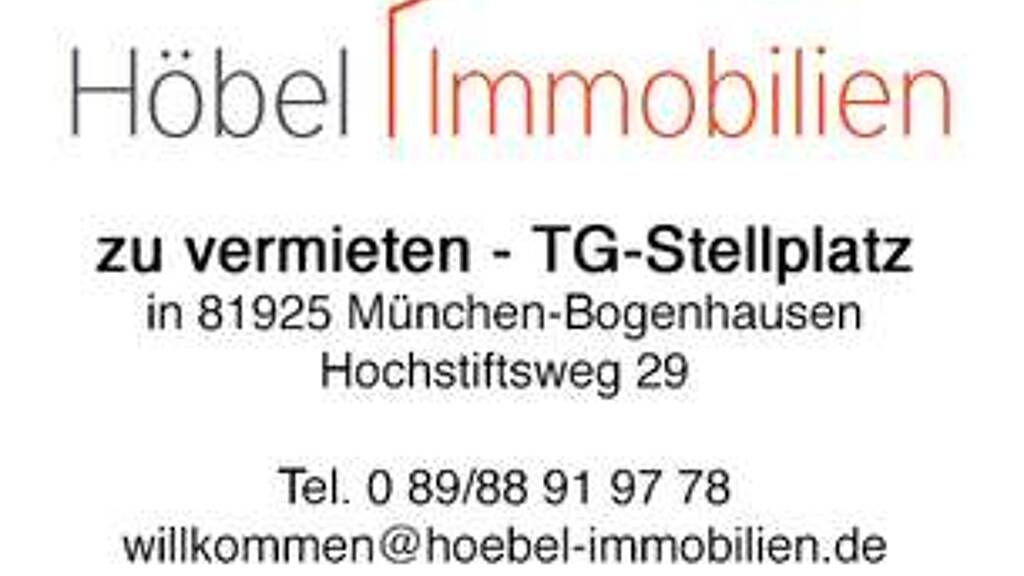 Tiefgaragenstellplatz zur Miete 80 € Hochstiftsweg 29 Bogenhausen München 81925