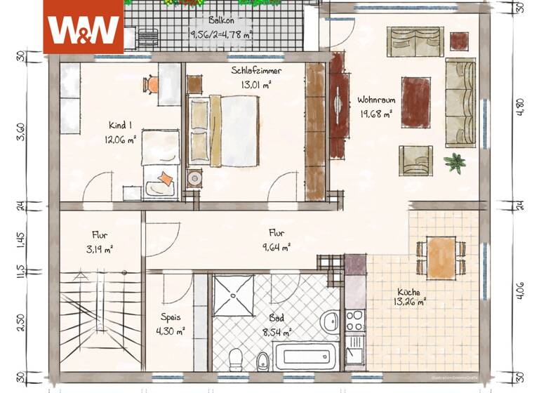 Maisonette zum Kauf 397.000 € 5,5 Zimmer 157 m²<br/>Wohnfläche Kleinweiler Hofen Weitnau / Kleinweiler 87480