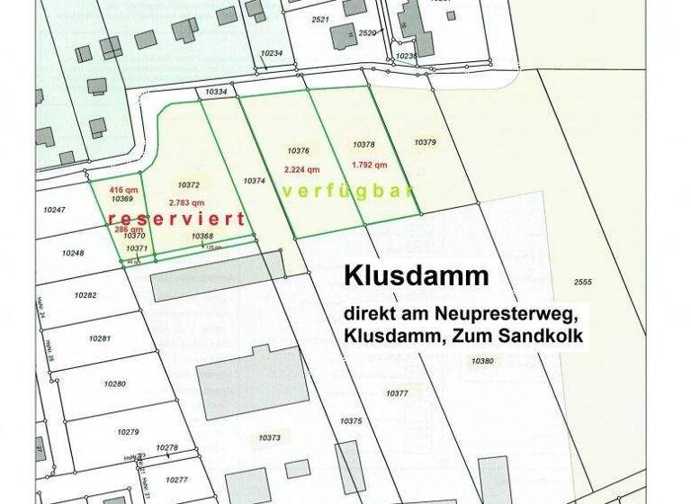 Grundstück zum Kauf provisionsfrei 268.800 € 7.680 m² Grundstück Klusdamm Prester Magdeburg 39114