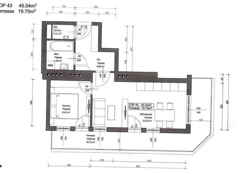 Wohnung zum Kauf 299.000 € 2 Zimmer 45 m² Wien 1100