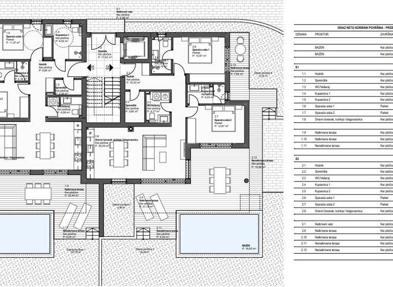 Wohnung zum Kauf 513.324 € 3 Zimmer Tribunj 22211