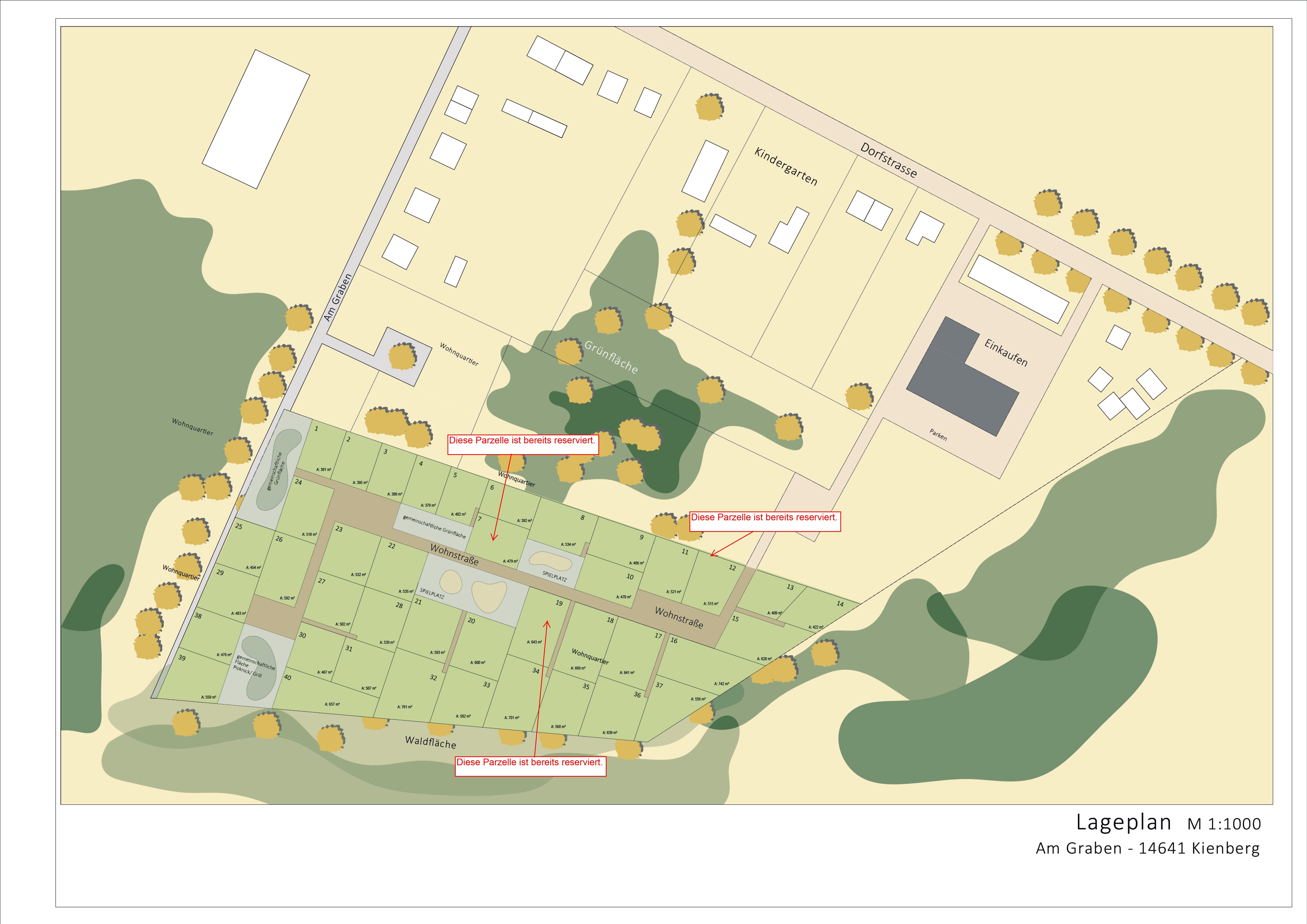 Grundstück zum Kauf 235.000 € 379 m²<br/>Grundstück Kienberg Nauen 14641