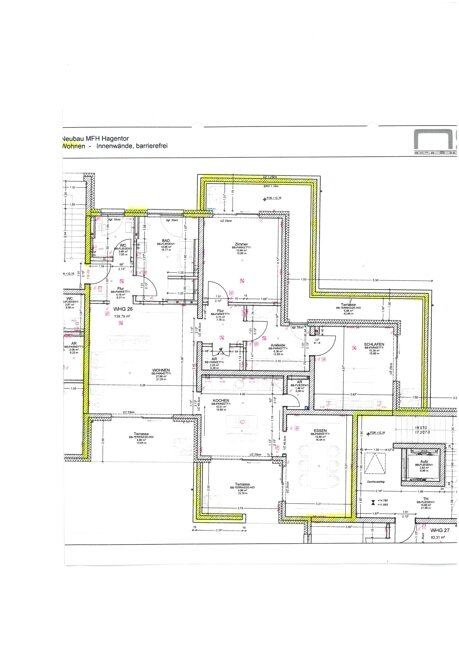 Wohnung zur Miete 1.470 € 4 Zimmer 139,8 m²<br/>Wohnfläche 4.<br/>Geschoss Nordhausen Nordhausen 99734