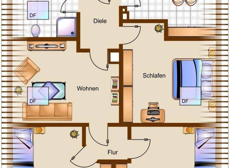 Wohnung zum Kauf 299.000 € 4 Zimmer 98,3 m² 2. Geschoss Thannhausen 86470