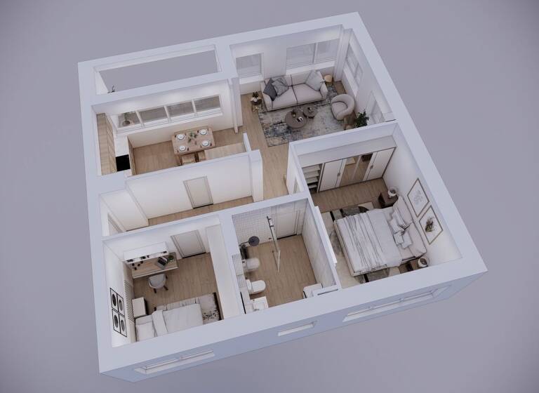 Wohnung zum Kauf provisionsfrei 399.750 € 3 Zimmer 83,2 m²<br/>Wohnfläche EG<br/>Geschoss ab sofort<br/>Verfügbarkeit Villenstraße Lubmin 17509