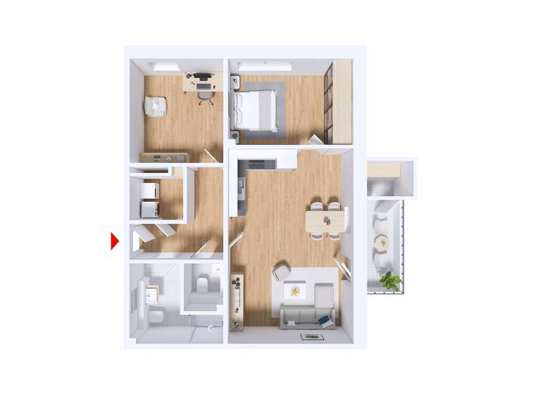 Wohnung zum Kauf - Erstbezug provisionsfrei 300.000 € 3 Zimmer 76 m² Lamspringe 31195