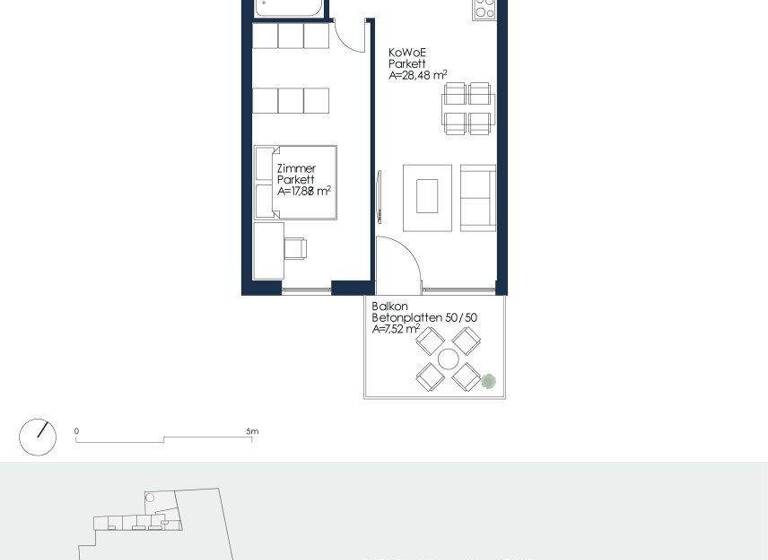 Wohnung zur Miete 602 € 2 Zimmer 55,7 m² 1. Geschoss frei ab 01.03.2026 Neubaugasse 41 Lend Graz 8020