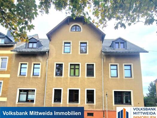 Wohnung zur Miete 500 € 3 Zimmer 81,9 m² 3. Geschoss frei ab sofort Schillerstraße 12 Stollberg 09366