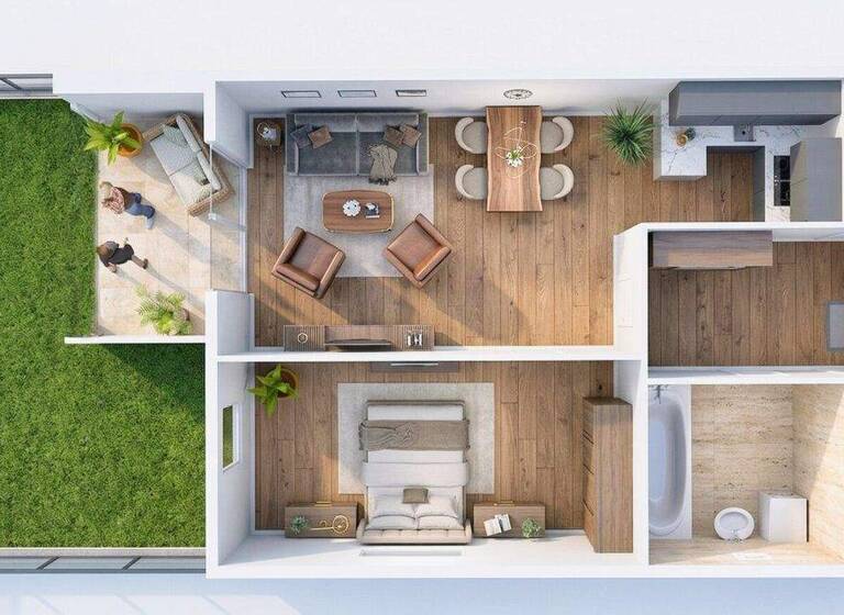 Wohnung zum Kauf 225.000 € 52,2 m² Ufer Linz 4030