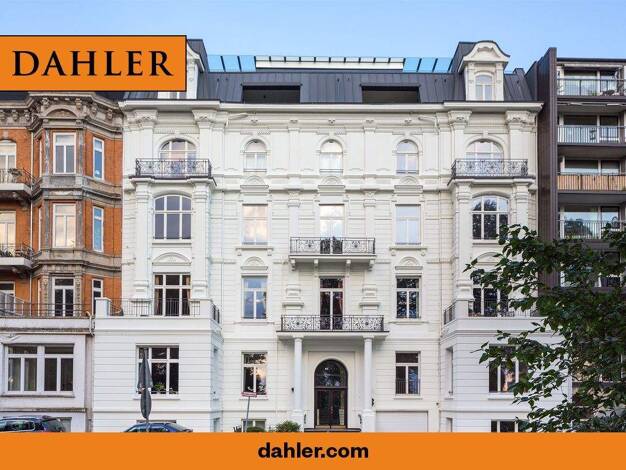 Wohnung zur Miete 4.780 € 6 Zimmer 223 m² 2. Geschoss Uhlenhorst Hamburg 22087