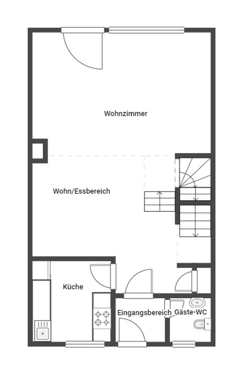 Reihenmittelhaus zum Kauf 629.000 € 5 Zimmer 153,2 m²<br/>Wohnfläche 183,1 m²<br/>Grundstück Buchschlag Dreieich 63303