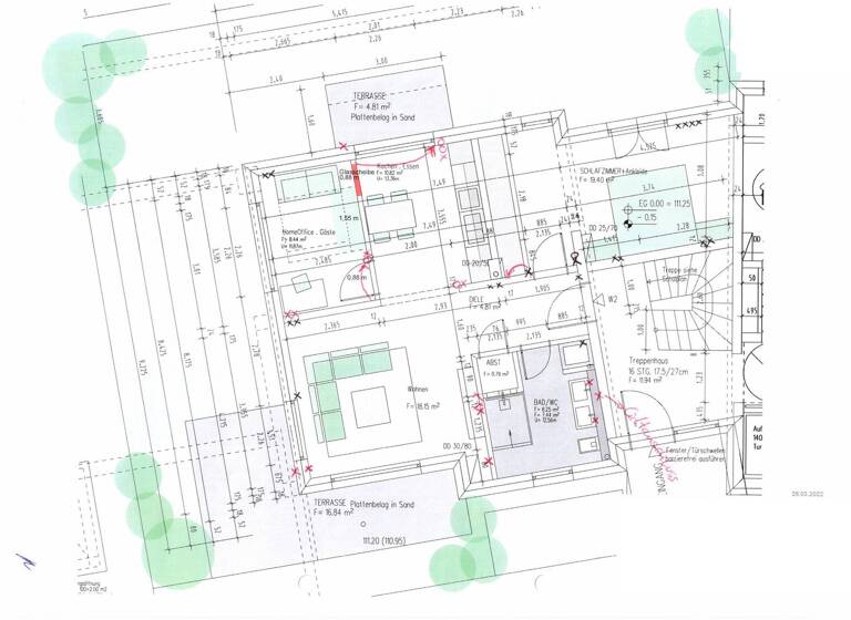 Terrassenwohnung zum Kauf 530.000 € 3 Zimmer 82 m² EG frei ab sofort Bad Vilbel 61118