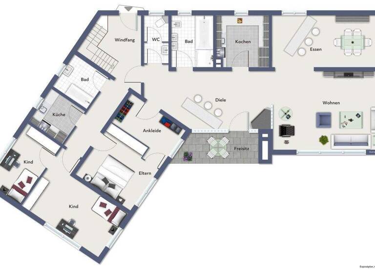 Bungalow zum Kauf 530.000 € 5 Zimmer 153,3 m² 854 m² Grundstück Heuchling Lauf a. d. Pegn. 91207