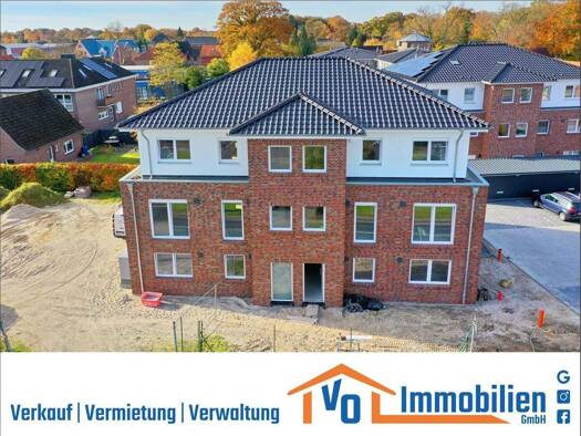 Penthouse zur Miete - Erstbezug 695 € 2 Zimmer 68 m² frei ab 01.03.2026 Remels Uplengen 26670