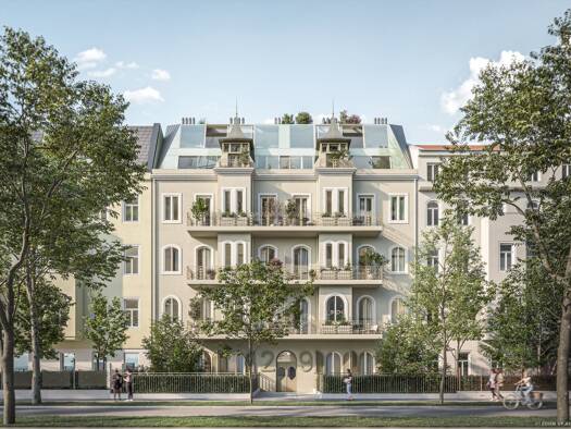 Wohnung zum Kauf - Neubau 530.000 € 2 Zimmer 55,2 m² 1. Geschoss Ausstellungsstraße 29 Leopoldstadt 1020